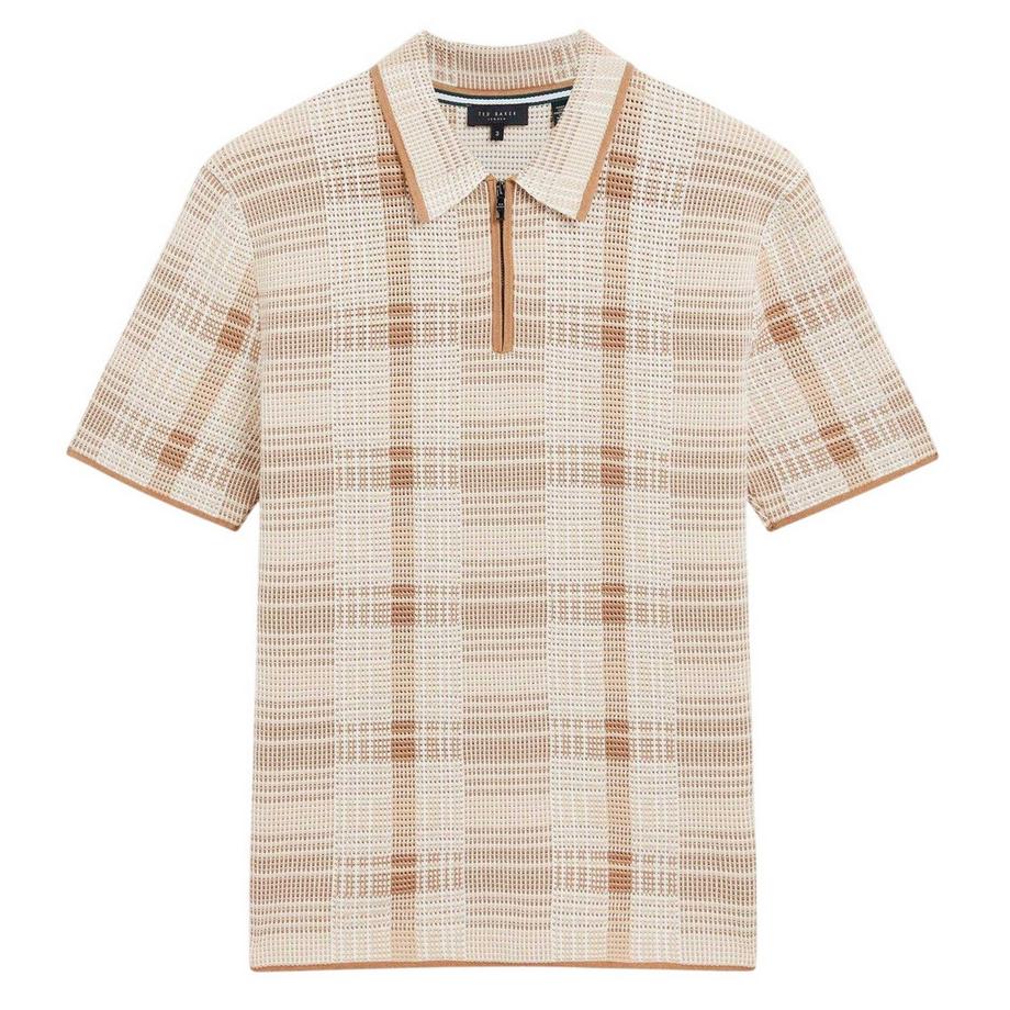 Polo motif/style À Carreaux