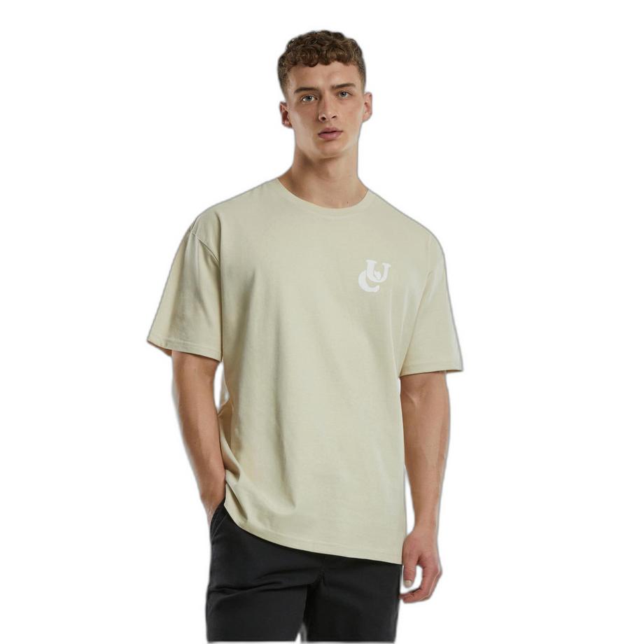 URBAN CLASSICS Weavy Logo Heavy Oversized T-Shirt  