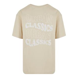URBAN CLASSICS Weavy Logo Heavy Oversized T-Shirt  