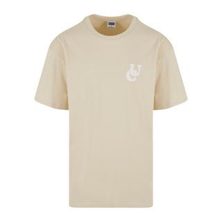 URBAN CLASSICS Weavy Logo Heavy Oversized T-Shirt  
