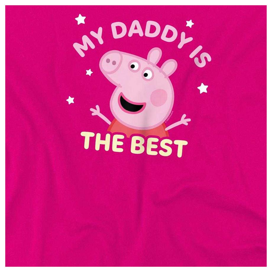 Peppa Pig  My Daddy Is The Best T-Shirt 