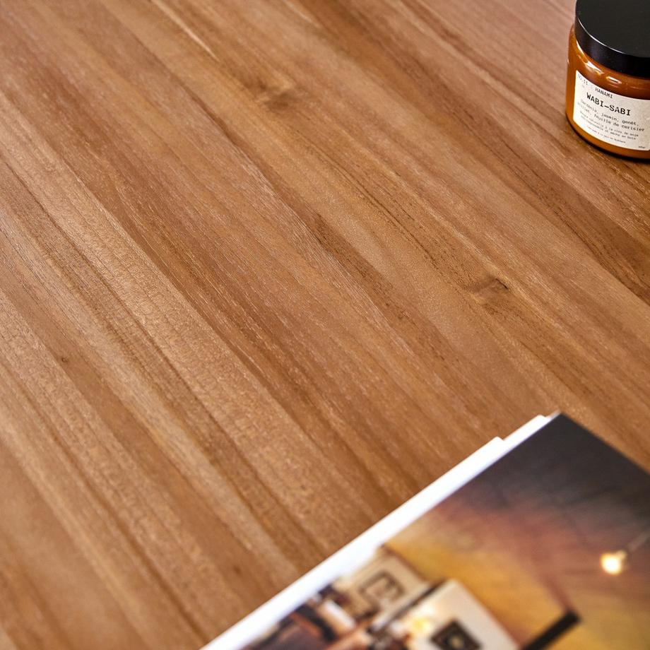 Tikamoon Schreibtisch aus massivem Teak Trestle  