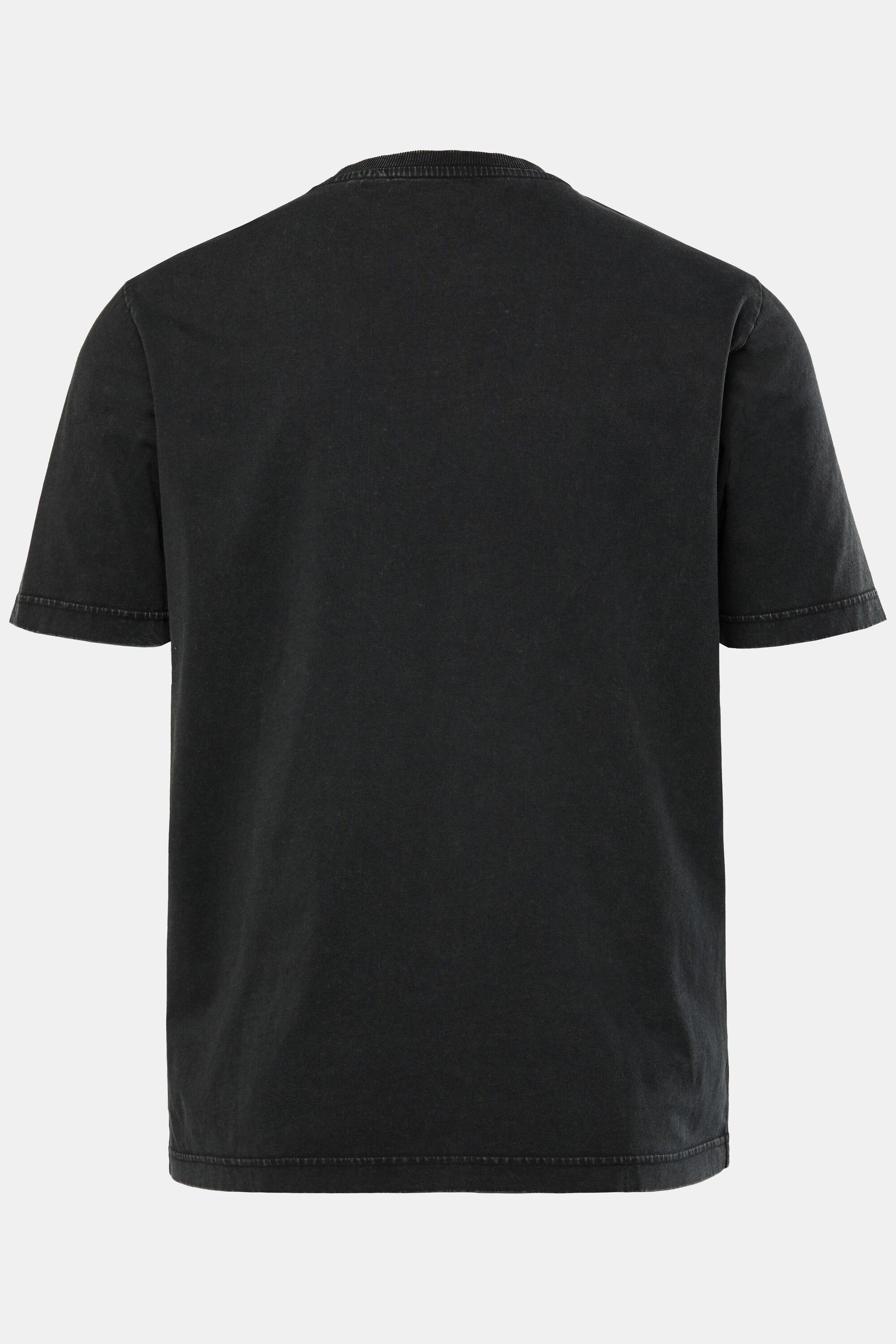 JP1880 Tracht Halbarm Rundhals Print T-Shirt  