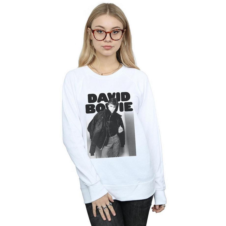 David Bowie Sweatshirt Col Rond  