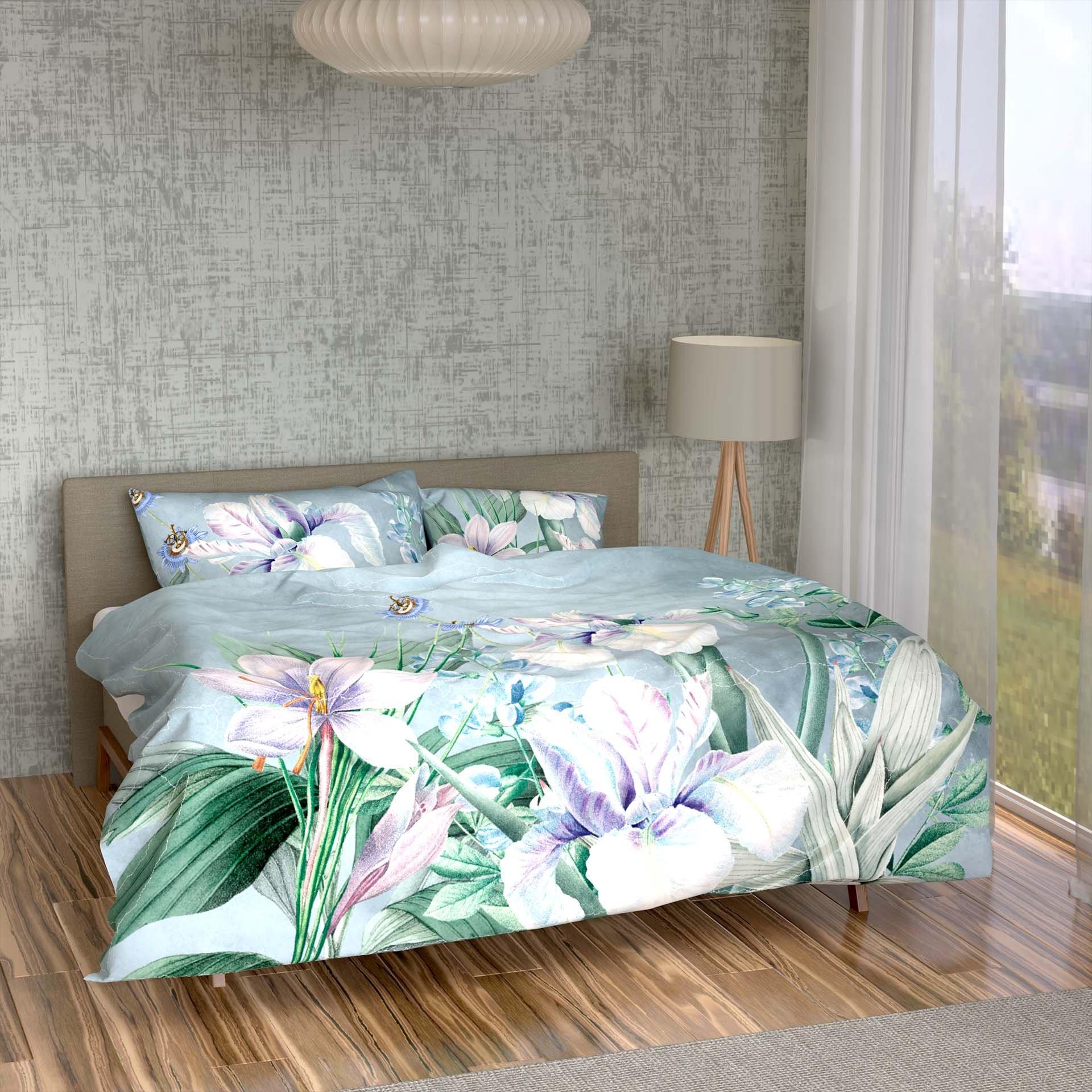 Lotus Bettwaren Iris Linge de Lit Satin  