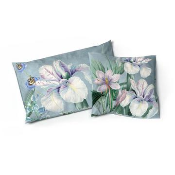 Lotus Création linge de lit satin Iris