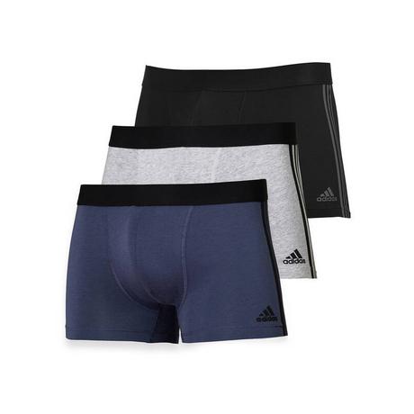 adidas Active Cotton Stripe Trunk 3er-Pack  