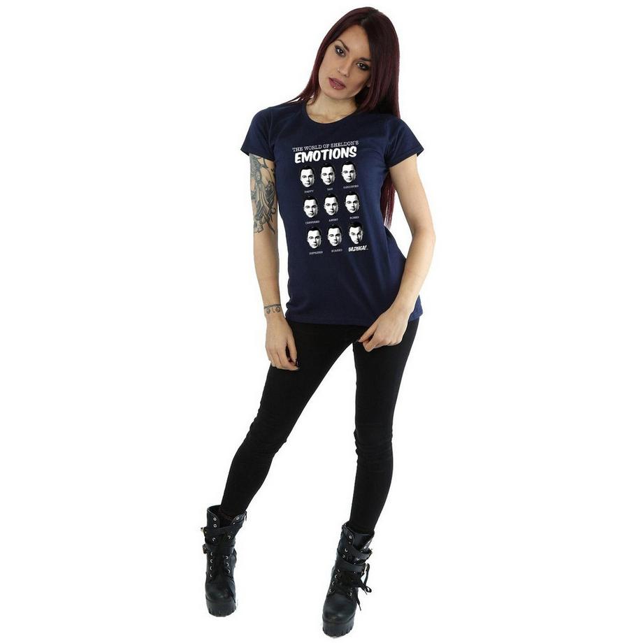 The Big Bang Theory Sheldon Emotions T-Shirt  