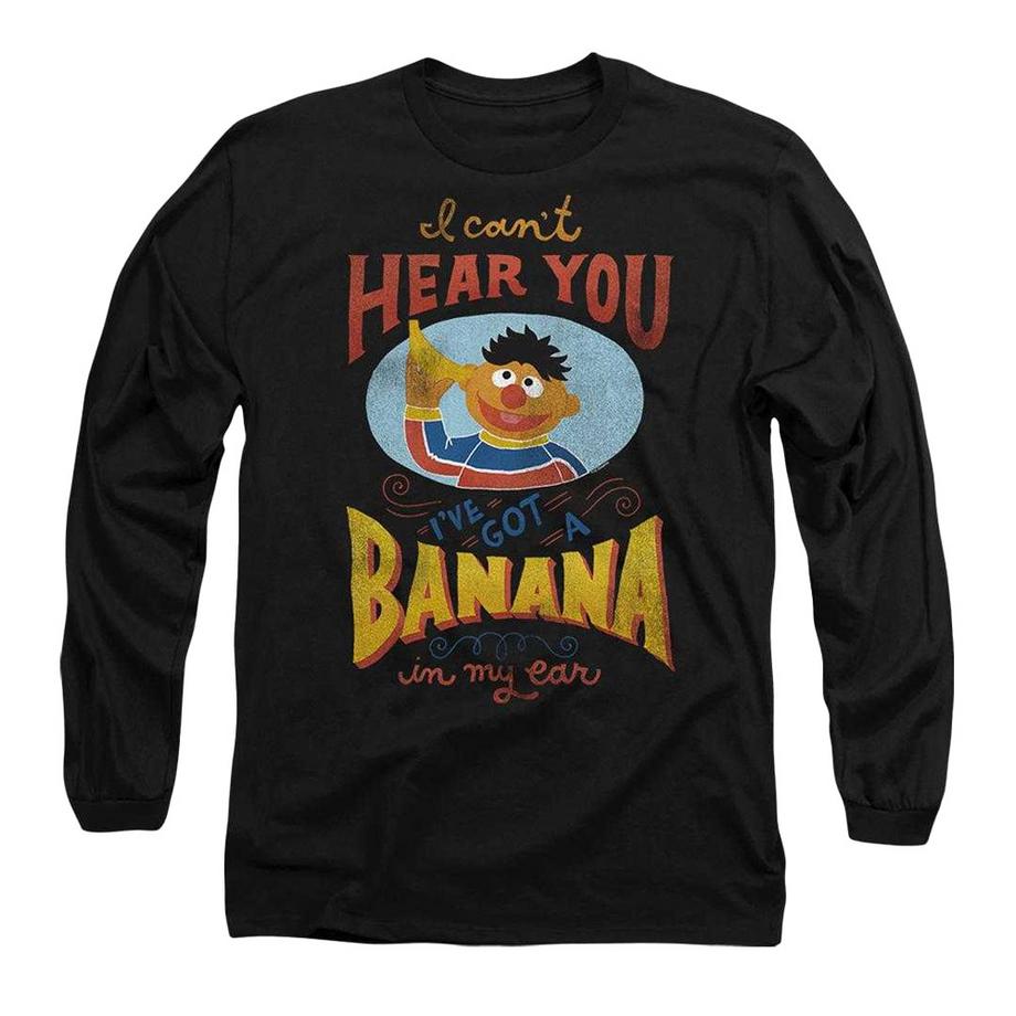 Banana In My Ear T-Shirt, Langärmlig