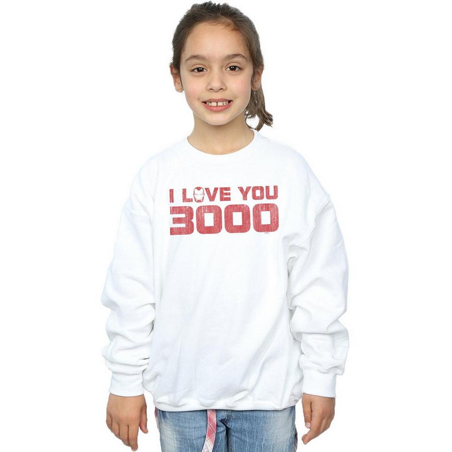 MARVEL  Avengers Endgame I Love You 3000 Sweatshirt 