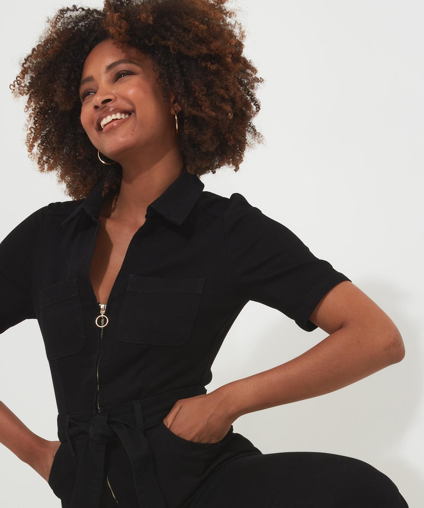 Joe Browns Retro Denim Overall mit Reissverschluss  