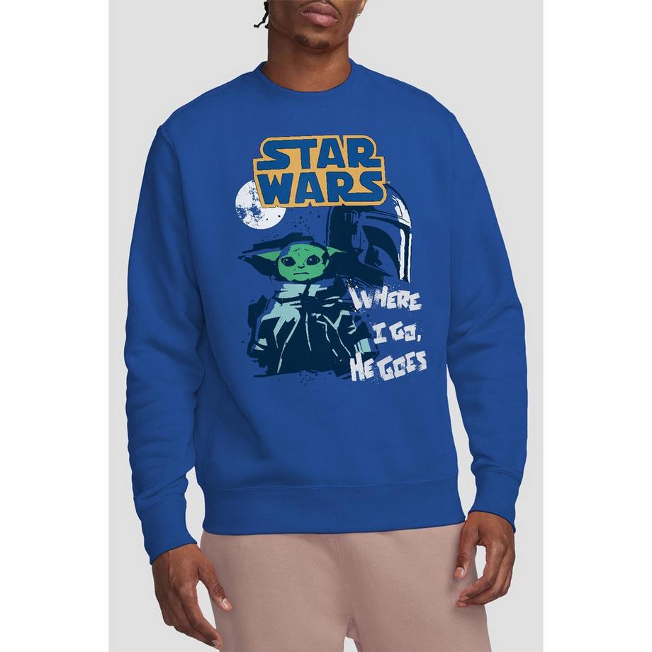STAR WARS Star Wars The Mandalorian Grogu Sweatshirt Col Rond  
