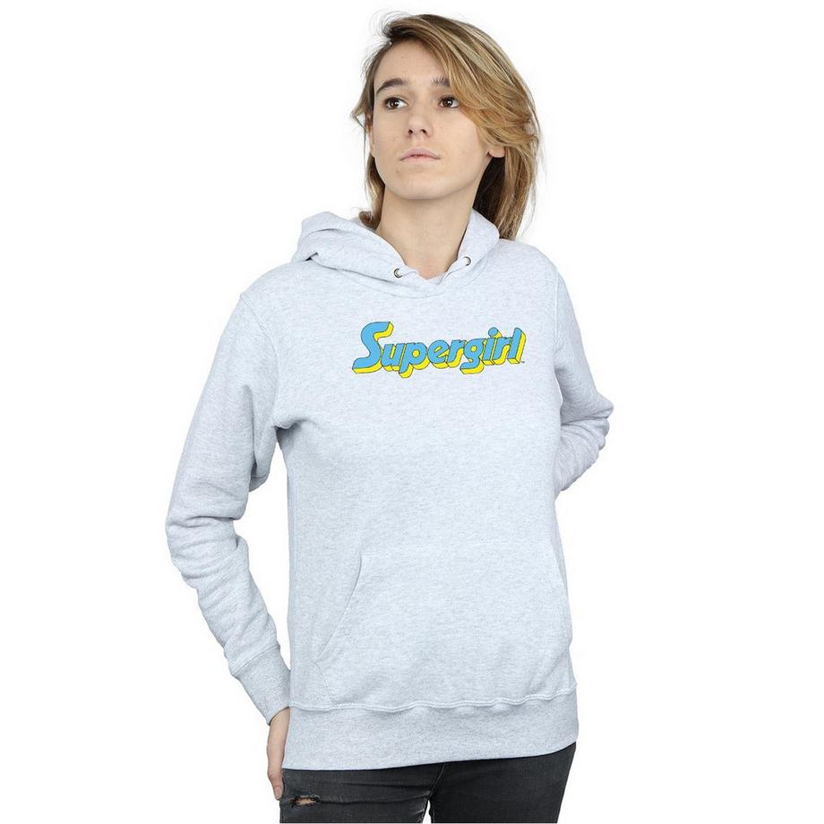 DC COMICS Supergirl Logo Sweat à Capuche  
