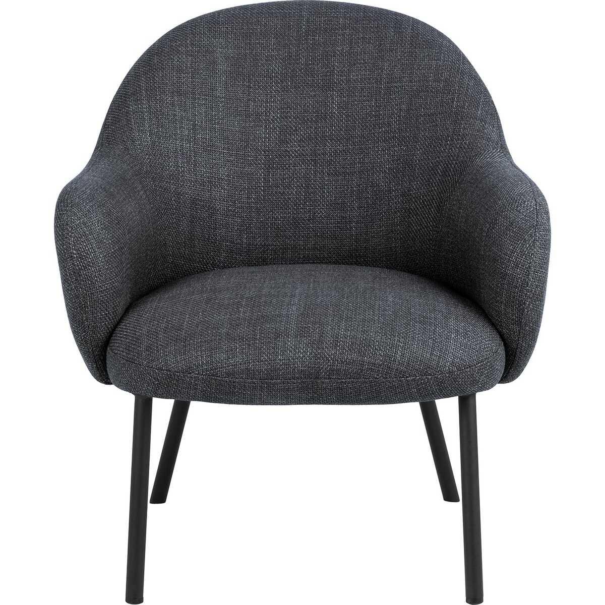 mutoni Sedia lounge Rurela grigio scuro  