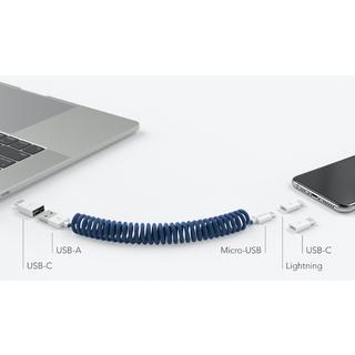 Vonmählen  Câble USB A/micro USB+USB C+Lightning 