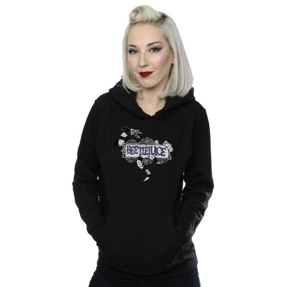 Beetlejuice Sandworm Logo Sweat à Capuche  
