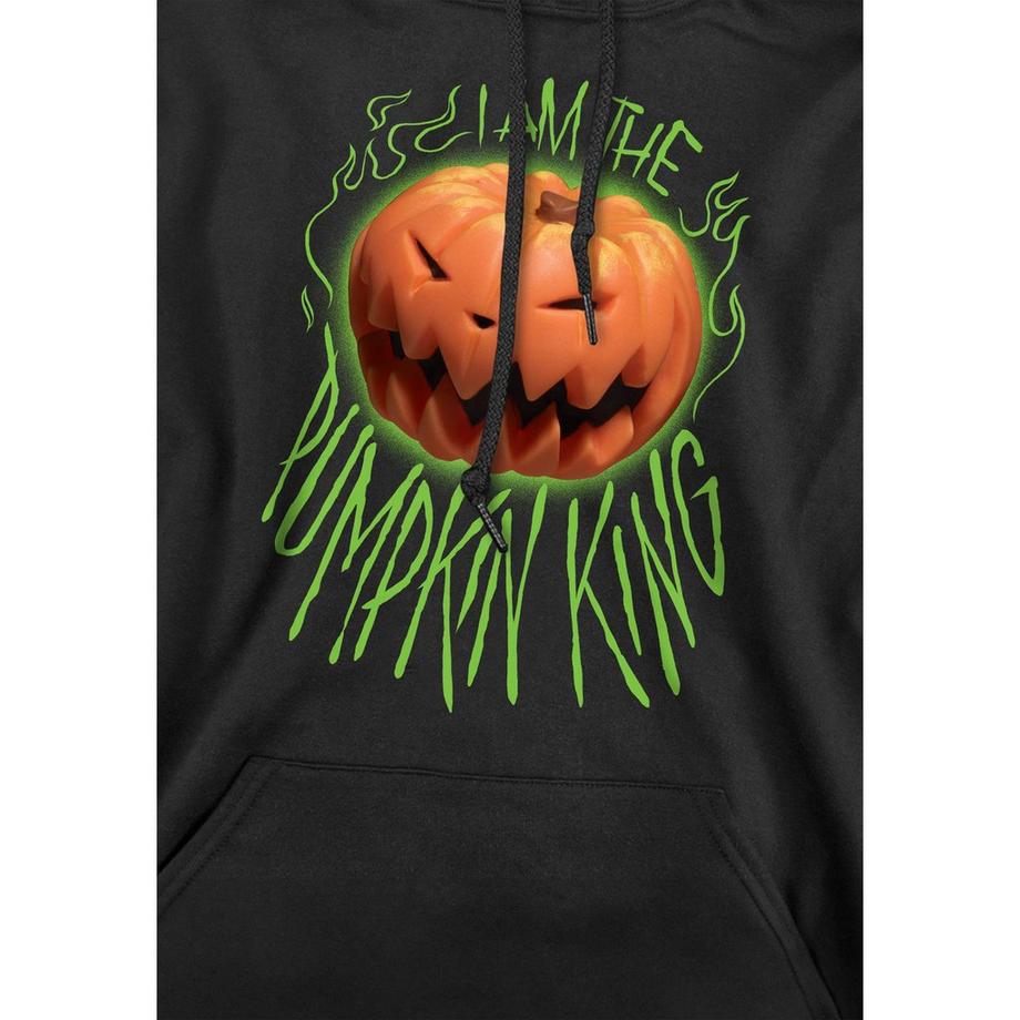 The Nightmare Before Christmas  I Am The Pumpkin King Felpa Con Cappuccio 