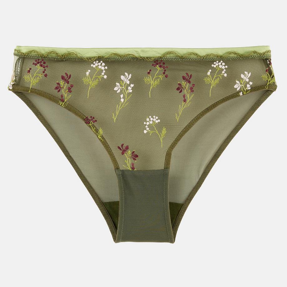 La Redoute Collections Culotte en tulle brodé fleuri  