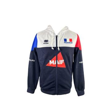 veste de survêteent à capuche equipe de france ben