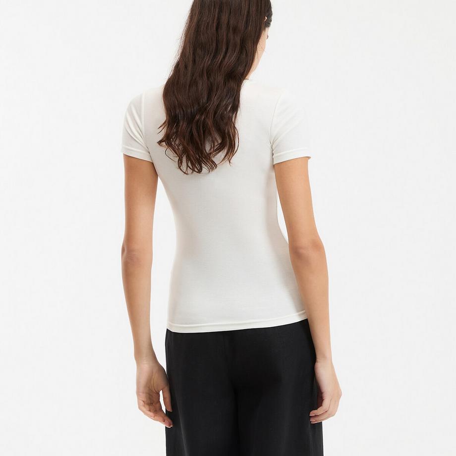 La Redoute Collections T-shirt Maniche Corte Girocollo  