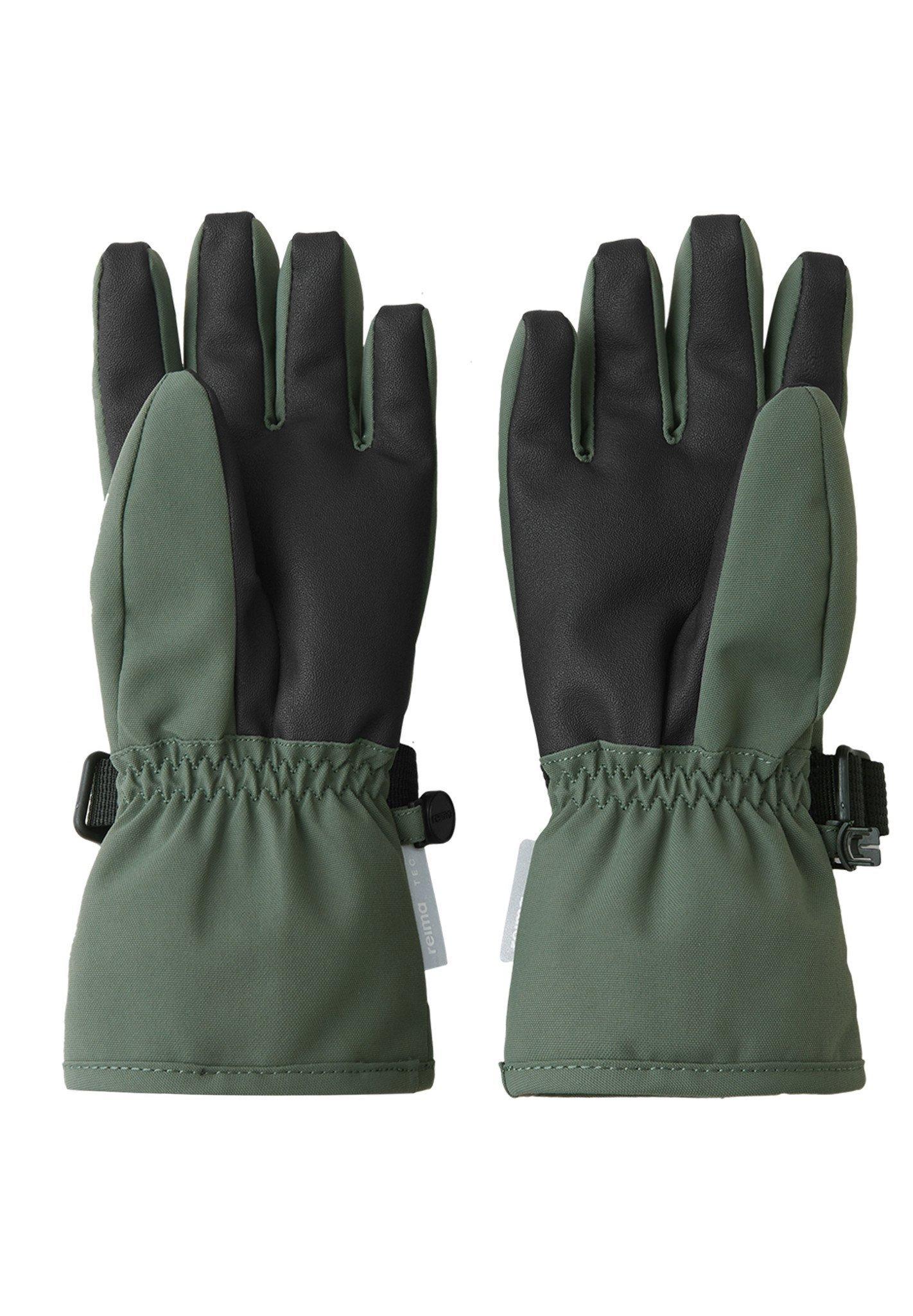 Reima  tec Kinder Winter Handschuhe Tartu Thyme green 