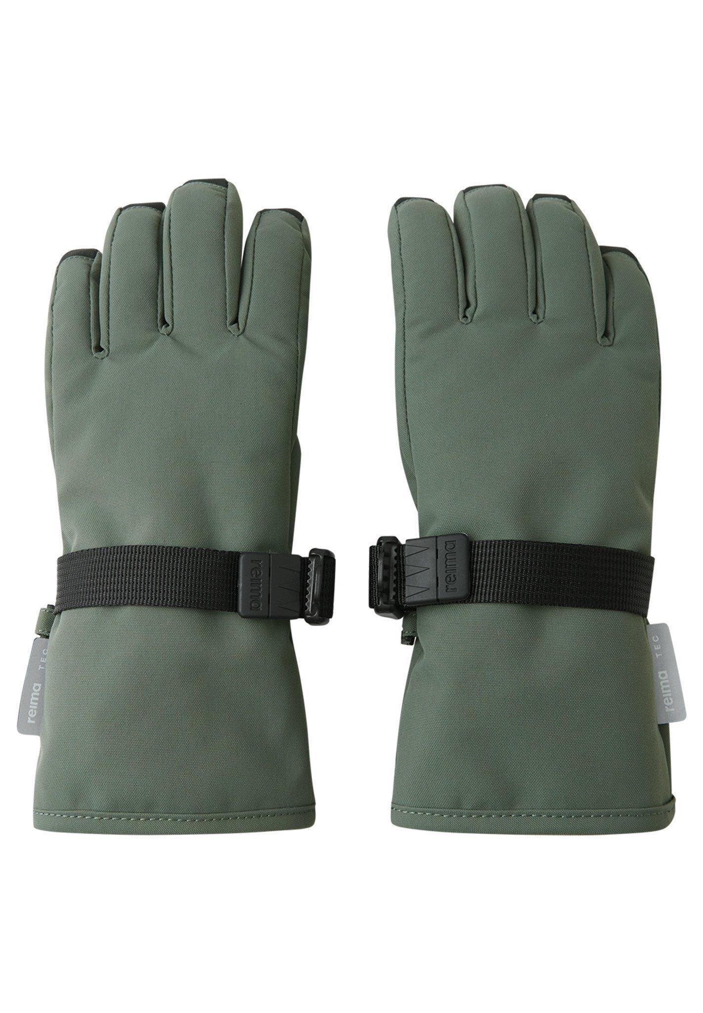 Reima  tec Kinder Winter Handschuhe Tartu Thyme green 