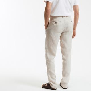 La Redoute Collections Pantaloni in lino Regular Fit  