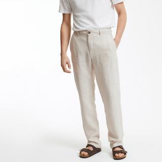 La Redoute Collections Pantaloni in lino Regular Fit  