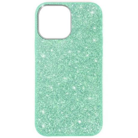 Avizar  Cover Paillette iPhone 13 Pro Max Verde 