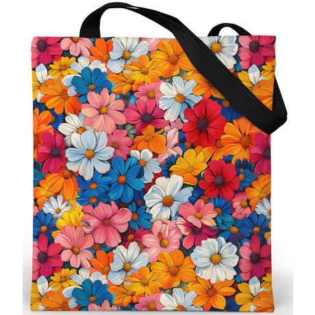 Only-bags.store Borsa tote estetica con cerniera Borsa di iuta stampata  