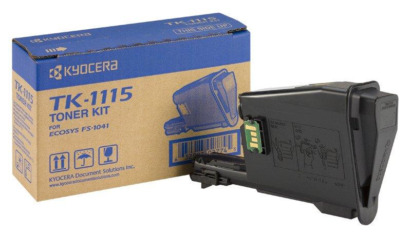 KYOCERA  TK-1115 cartuccia toner 1 pz Originale Nero 