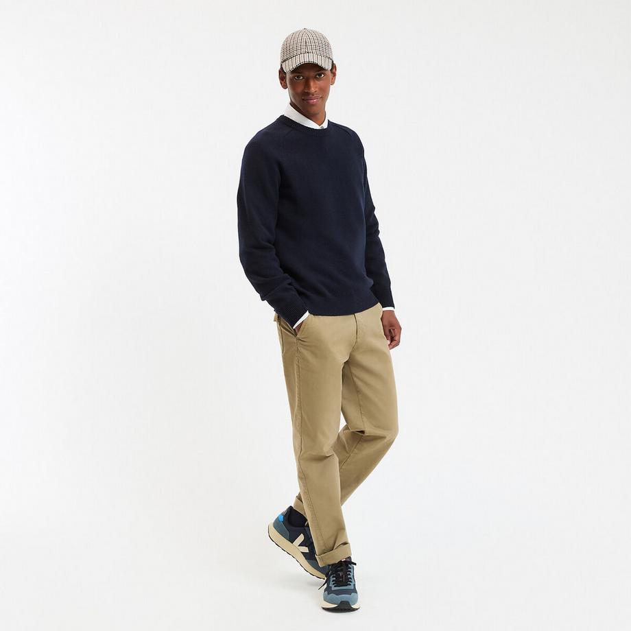 La Redoute Collections Pull col rond en lambswool  