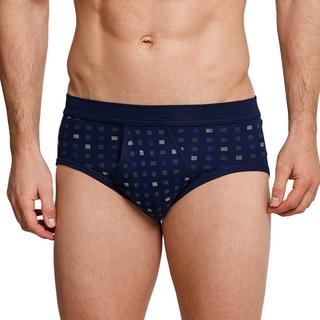 Schiesser Cotton Essentials Fines Côtes Slip de Sport Lot de 4  