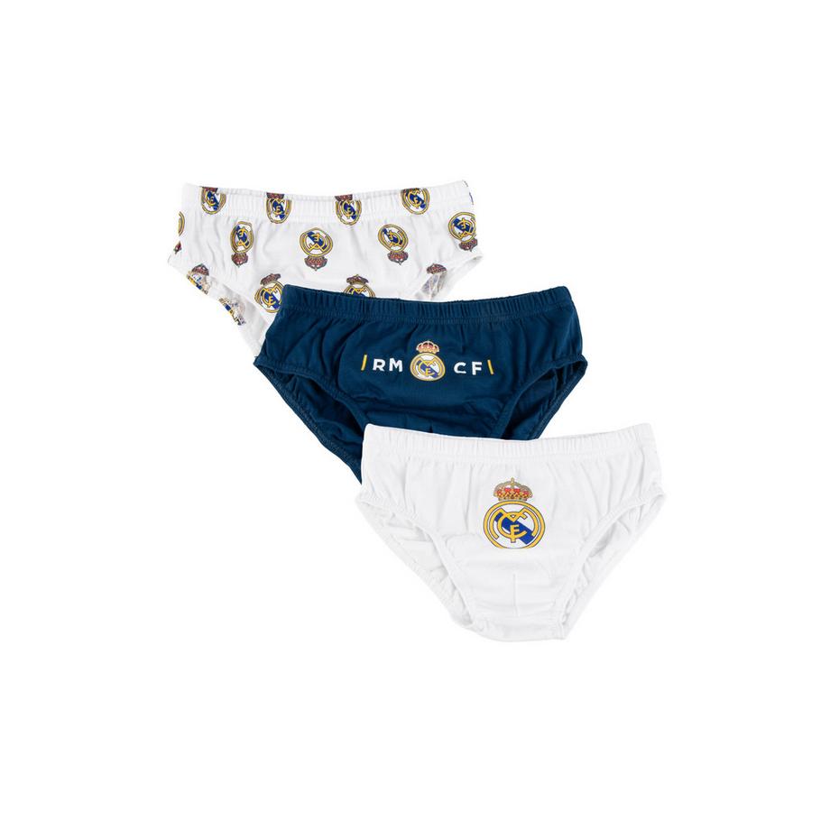 Cerdá  JungenUnterwäscheSet Single Jersey 3teilig Real Madrid 