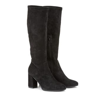 Stretch-Stiefel mit Absatz