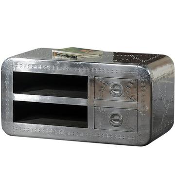 Porta TV Aero silver 100