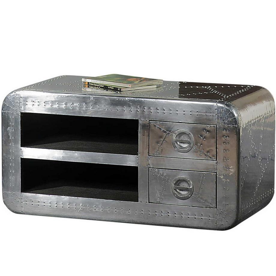 mutoni TV-Lowboard Aero argent 100  