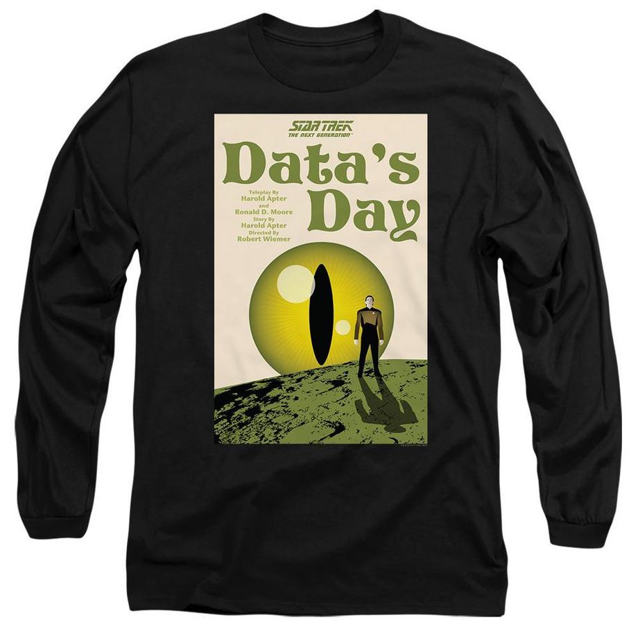 Star Trek Star Trek The Next Generation Data's Day Langarm T-Shirt  