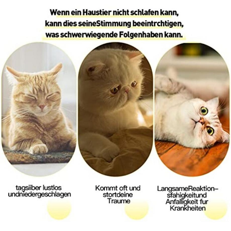 Alopini  Katzenkissen Hundebett Haustierbett flauschig für kleine, mittlere Hunde, Katzen und andere 