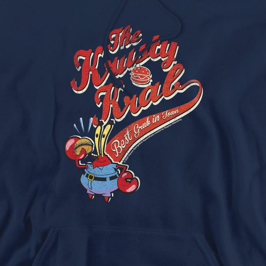 Nickelodeon The Krusty Krab Felpa Con Cappuccio  