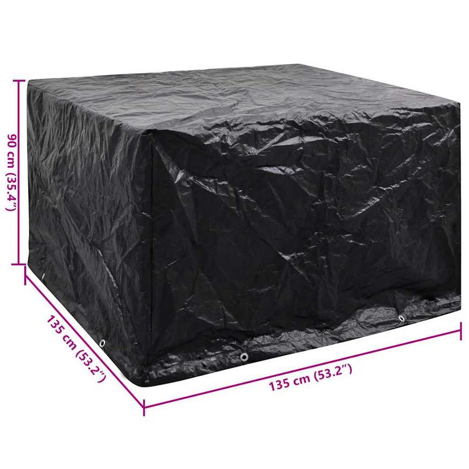 VidaXL Gartenmöbel abdeckung plastik  