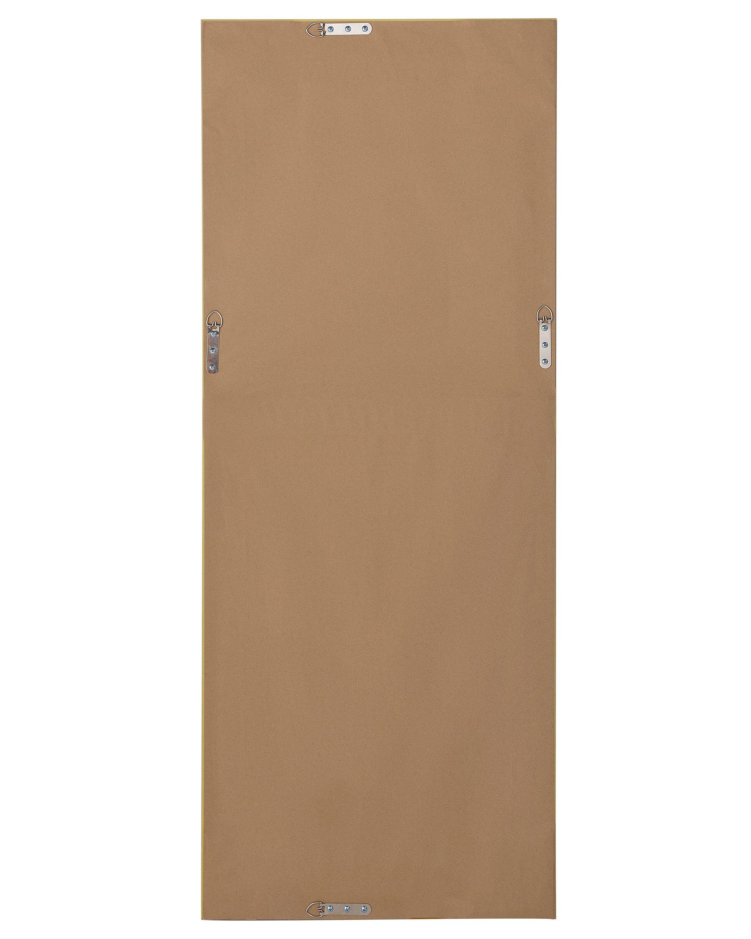 Beliani Wandspiegel aus Kunststoff Klassisch VERTOU  