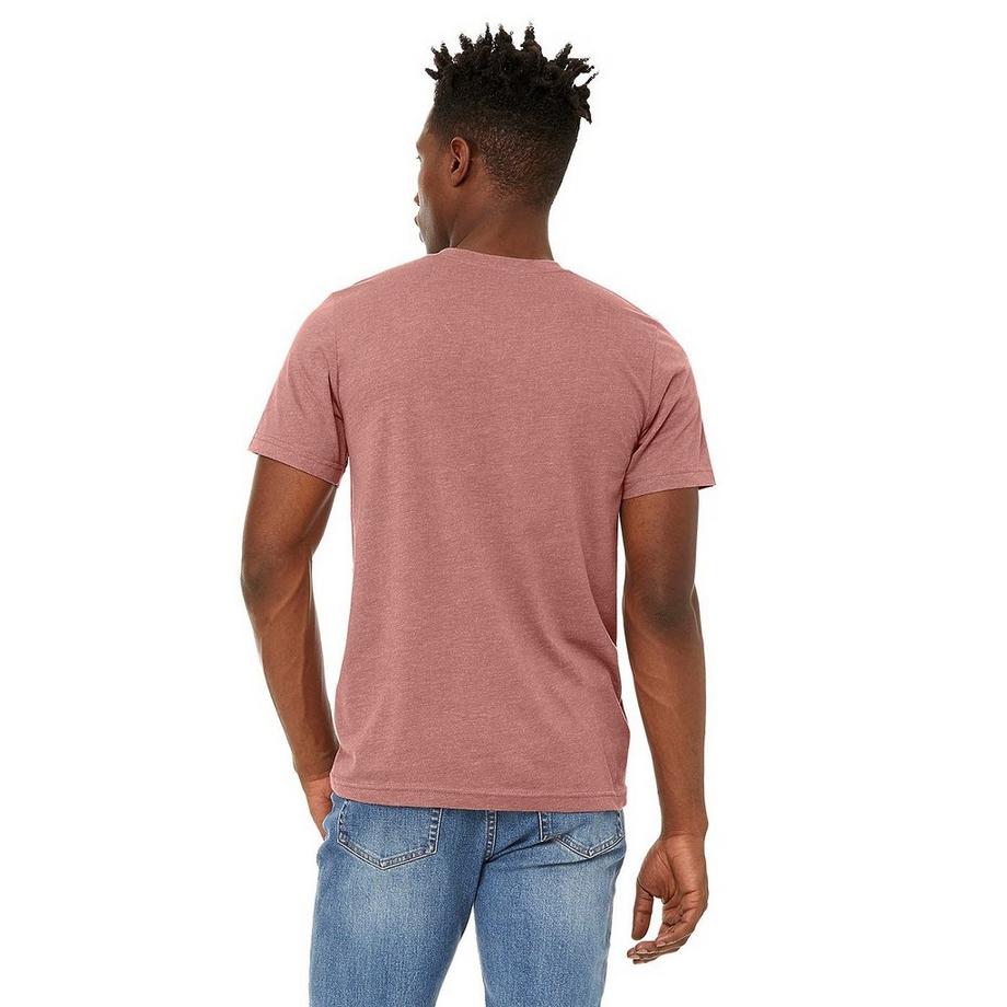 Bella + Canvas T-shirt Effetto Scamosciato  