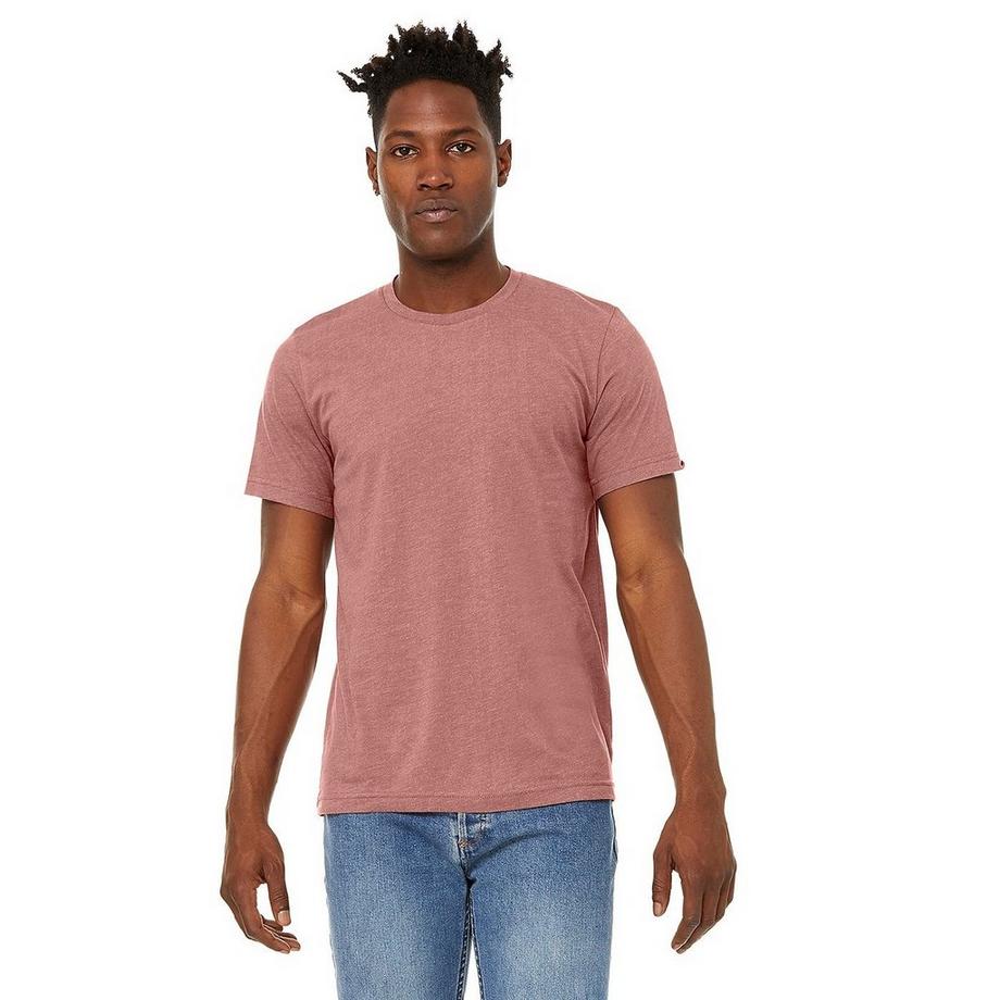 Bella + Canvas T-shirt Effetto Scamosciato  