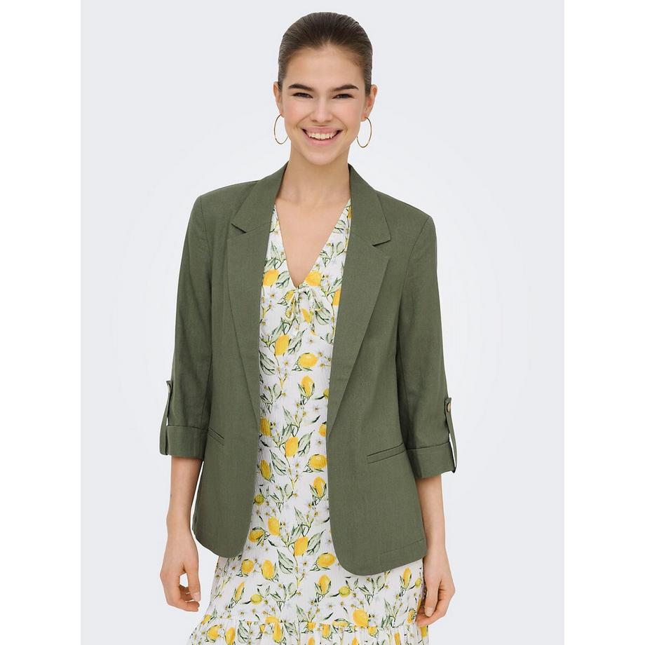 Blazerjacke mit 3/4-Ärmeln