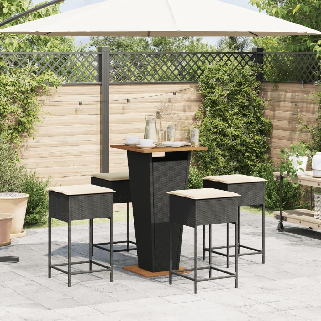 VidaXL Gartenbar set poly-rattan  