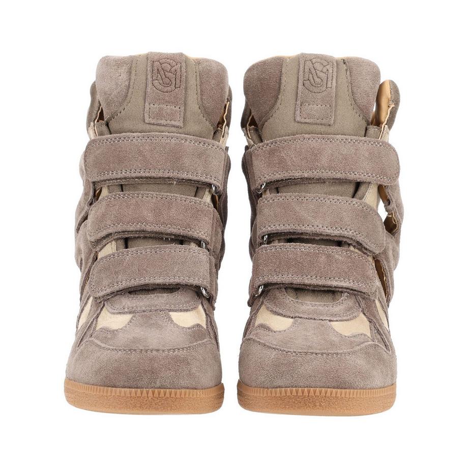 STEVE MADDEN Basket compensée avec scratchs  