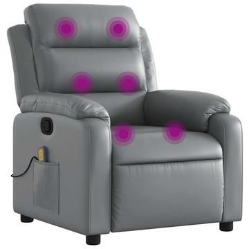 Fauteuil inclinable de massage cuir artificiel