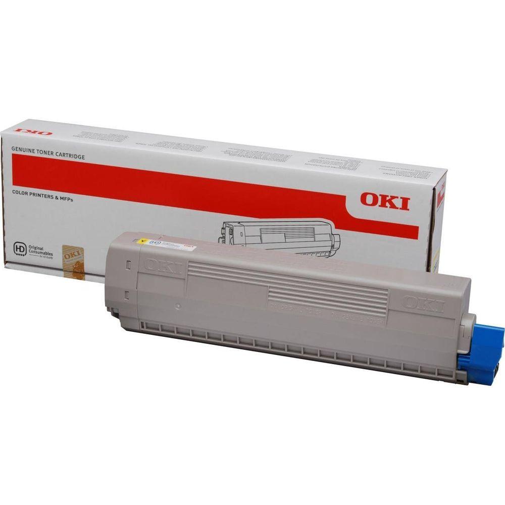 OKI  OKI Toner yellow 44844613 C822 7300 Seiten 