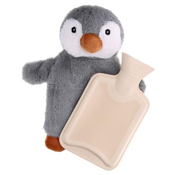 Bouillotte déhoussable peluche Pingouin